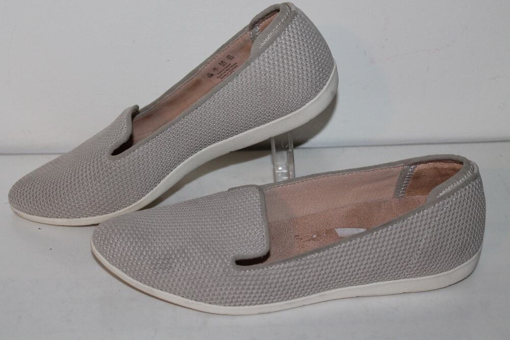 Dr. Scholls Eliza Flat Casual Shoes, Beige, Synthetic, Women's Size 9.5